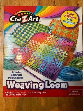 Cra-Z-Art Weaving Loom Kids Craft Kit - Multicolor